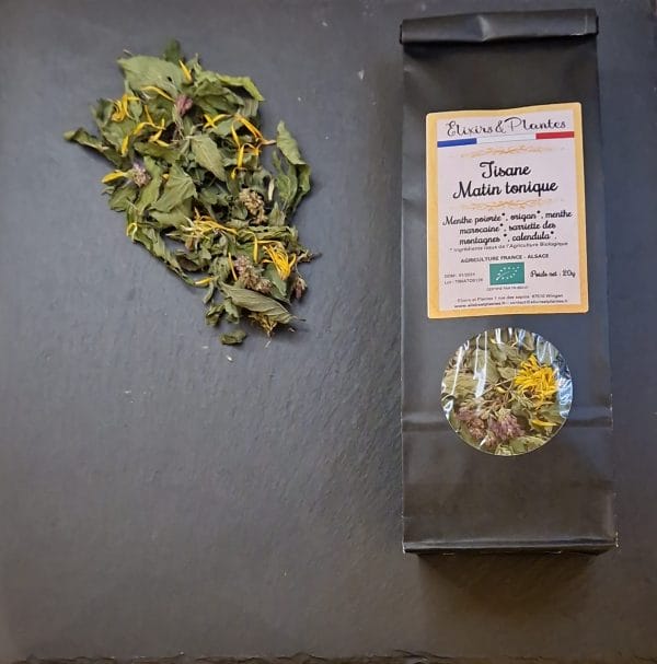 Tisane bio matin tonique