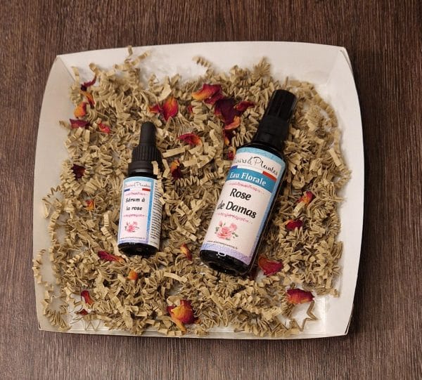 coffret soins à la Rose de Damas BIO